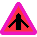 download Roadlayout Sign 2 clipart image with 315 hue color