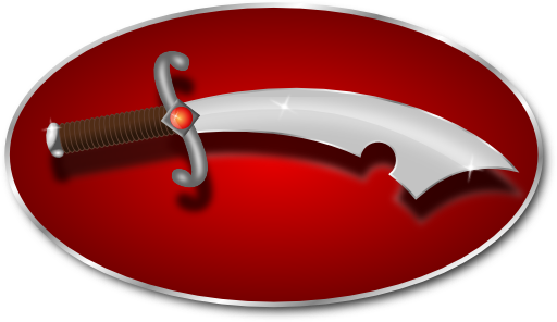 Scimitar With Background