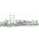 download Wtc clipart image with 270 hue color