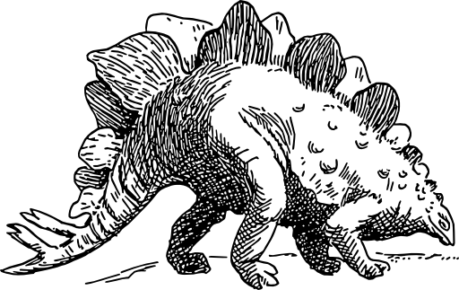 Dinosaur Stegosaurus