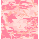 download Pink Camo Print clipart image with 0 hue color