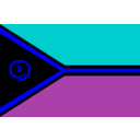download Vanuatu clipart image with 180 hue color