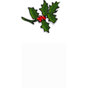 download Holly 2 clipart image with 0 hue color