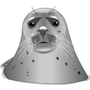 download Seal clipart image with 0 hue color