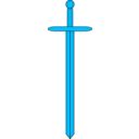 download Sword Or Yellow clipart image with 135 hue color