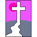 download Calvary clipart image with 270 hue color
