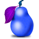 download Pear clipart image with 180 hue color