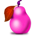 download Pear clipart image with 270 hue color