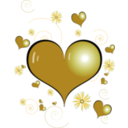 download Red Heart clipart image with 45 hue color