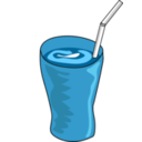 download Drink clipart image with 180 hue color