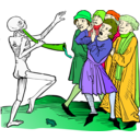 download Dance Macabre 4 clipart image with 45 hue color