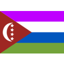 download Comoros clipart image with 225 hue color