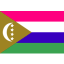 download Comoros clipart image with 270 hue color