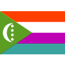 download Comoros clipart image with 315 hue color