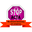 download Stop Acta clipart image with 315 hue color