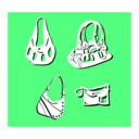 download Bags clipart image with 135 hue color