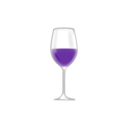 download Glass Of Wine clipart image with 270 hue color