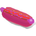 download Hot Dog clipart image with 315 hue color