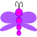 download Dragon Fly clipart image with 90 hue color