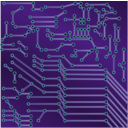 download Pcb Electronics Strange clipart image with 135 hue color