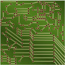 download Pcb Electronics Strange clipart image with 315 hue color