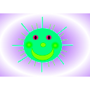 download Summer Sun clipart image with 90 hue color