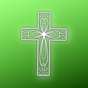 download Cross clipart image with 225 hue color