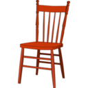 download Chair clipart image with 180 hue color