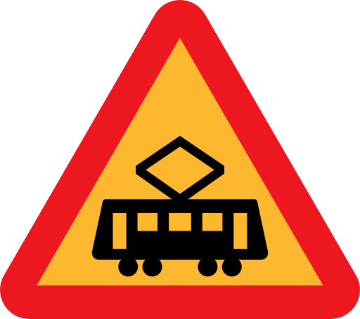 Tram Roadsign