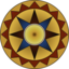 Colorful Compass Rose