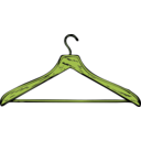 download Coat Hanger clipart image with 45 hue color