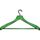 download Coat Hanger clipart image with 90 hue color