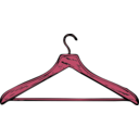 download Coat Hanger clipart image with 315 hue color