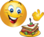 Delicious Smiley Emoticon
