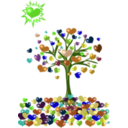 download Red Heart clipart image with 45 hue color