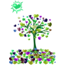 download Red Heart clipart image with 90 hue color