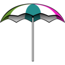 download Summer Umbrella clipart image with 315 hue color