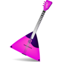 download Balalaika clipart image with 270 hue color