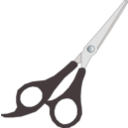 download Scissors 1 clipart image with 180 hue color