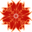 Colorful Rosette