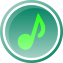 download Music Icon Green 1 clipart image with 45 hue color