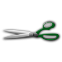 download Scissors clipart image with 135 hue color