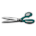 download Scissors clipart image with 180 hue color