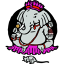 download Elephant And Mouse clipart image with 315 hue color