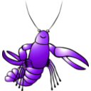download Crawfish clipart image with 270 hue color