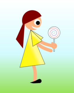 Girl With Lollypop