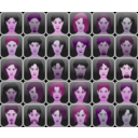 download Human Portrait clipart image with 270 hue color