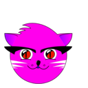 download Cat clipart image with 270 hue color
