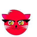 download Cat clipart image with 315 hue color