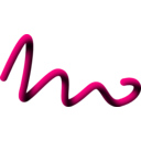 download Rope clipart image with 270 hue color